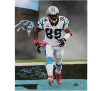 Steve Smith Sr. Signed Panthers 16x20 Inscribed "Agent 89" (Radtke) at PristineAuction.com