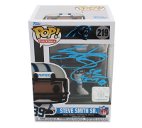 Steve Smith Sr. Signed "Panthers" #219 Funko Pop! Vinyl Figure Inscribed "Agent 89" (Radtke) at PristineAuction.com