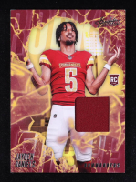 Jayden Daniels 2024 Absolute Rookie Force Jerseys #28 RC at PristineAuction.com