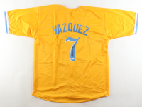 Christian Vazquez Signed Jersey With Inscription (JSA) at PristineAuction.com