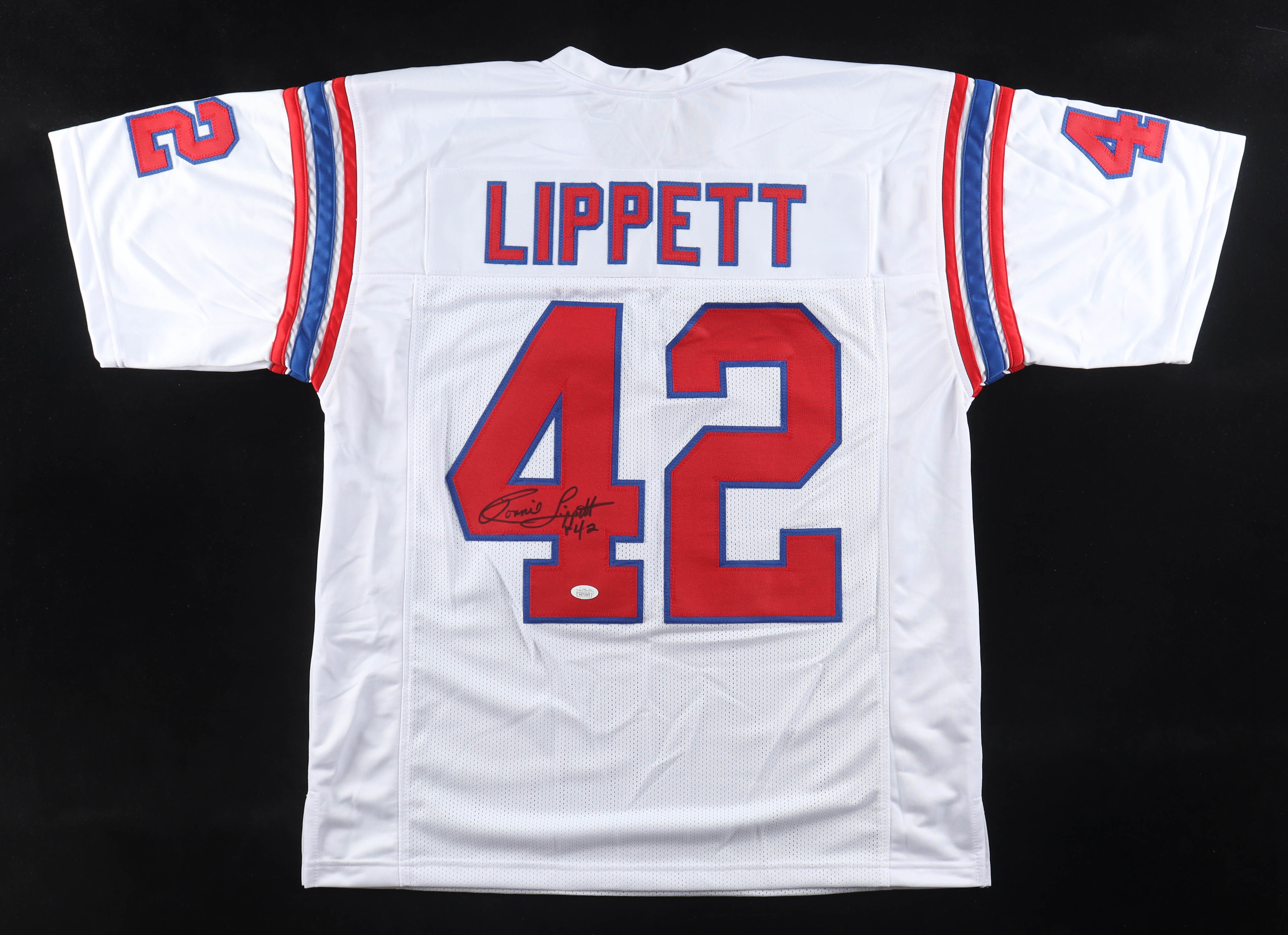 Ronnie Lippett Signed Jersey (JSA) at PristineAuction.com Ronnie Lippett Signed Jersey (JSA) at PristineAuction.com