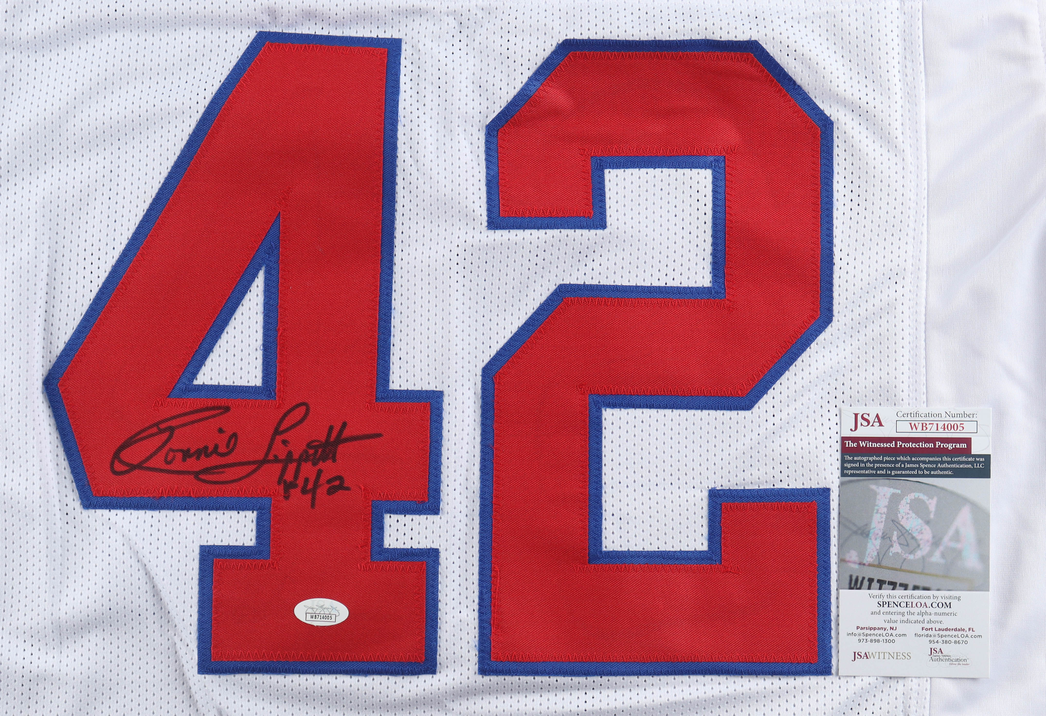 Ronnie Lippett Signed Jersey (JSA) at PristineAuction.com Ronnie Lippett Signed Jersey (JSA) at PristineAuction.com