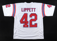 Ronnie Lippett Signed Jersey (JSA) at PristineAuction.com