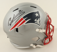 Mac Jones Signed Patriots Full-Size Speed Helmet (Beckett) at PristineAuction.com