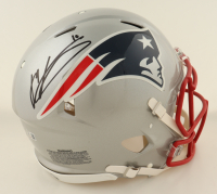 Mac Jones Signed Patriots Full-Size Authentic On-Field Speed Helmet (Beckett) at PristineAuction.com