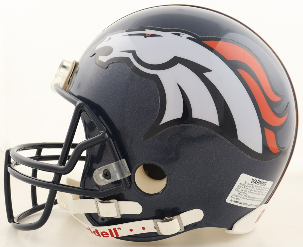 John Elway Signed LE Broncos Commemorative Full-Size Authentic On-Field Helmet (Mounted Memories) at PristineAuction.com John Elway Signed LE Broncos Commemorative Full-Size Authentic On-Field Helmet (Mounted Memories) at PristineAuction.com