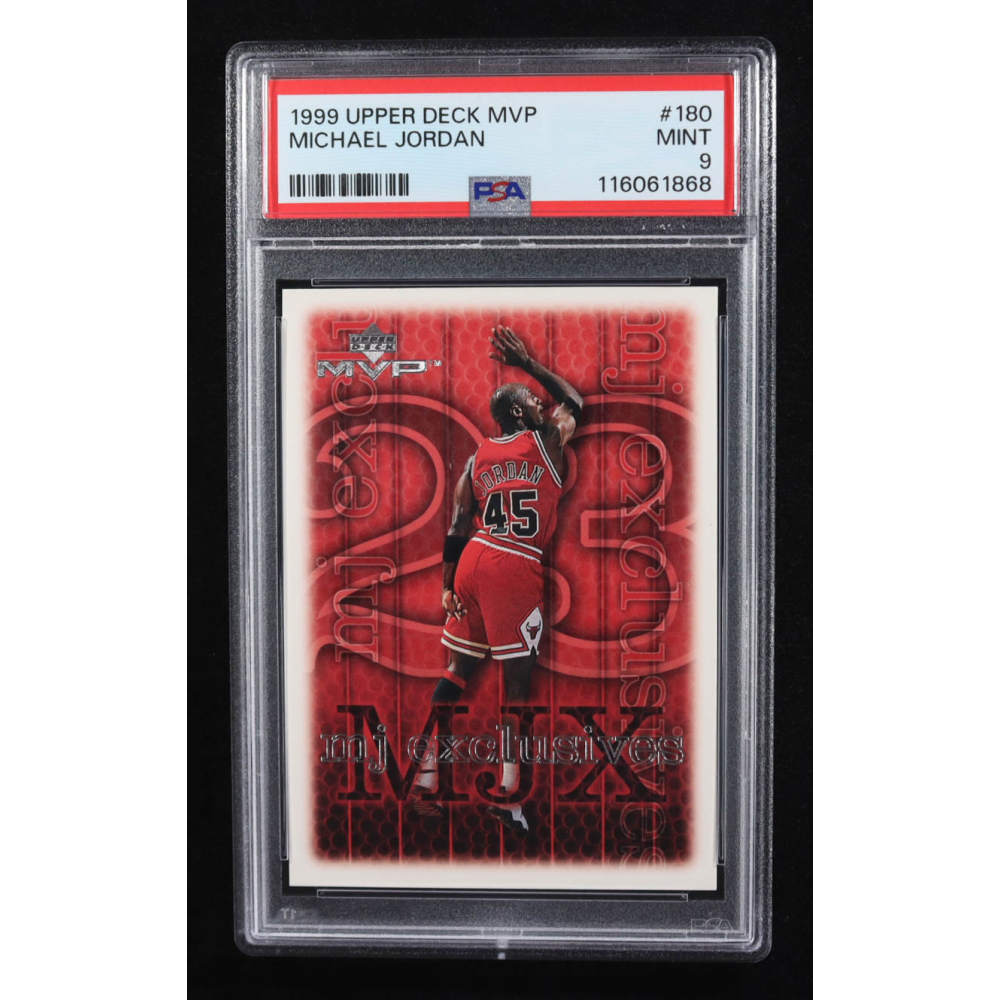 Michael Jordan 1999 Upper Deck MVP #180 (PSA 9) at PristineAuction.com