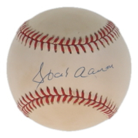 Hank Aaron Signed ONL Baseball (JSA) at PristineAuction.com