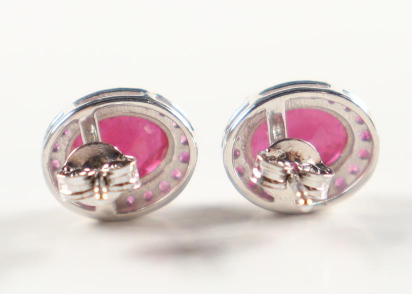 New 2.5 CTW Pair of Ruby Earrings | Estimated Retail Value: $1,600 (UGL) at PristineAuction.com New 2.5 CTW Pair of Ruby Earrings | Estimated Retail Value: $1,600 (UGL) at PristineAuction.com