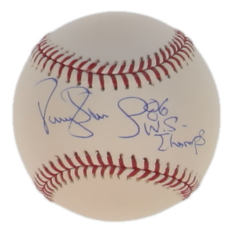 Darryl Strawberry Signed OML Baseball Inscribed "86 W.S. Champs" (Beckett) at PristineAuction.com Darryl Strawberry Signed OML Baseball Inscribed "86 W.S. Champs" (Beckett) at PristineAuction.com