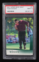 Tiger Woods 2001 Upper Deck Golf #1 RC (PSA 9) at PristineAuction.com