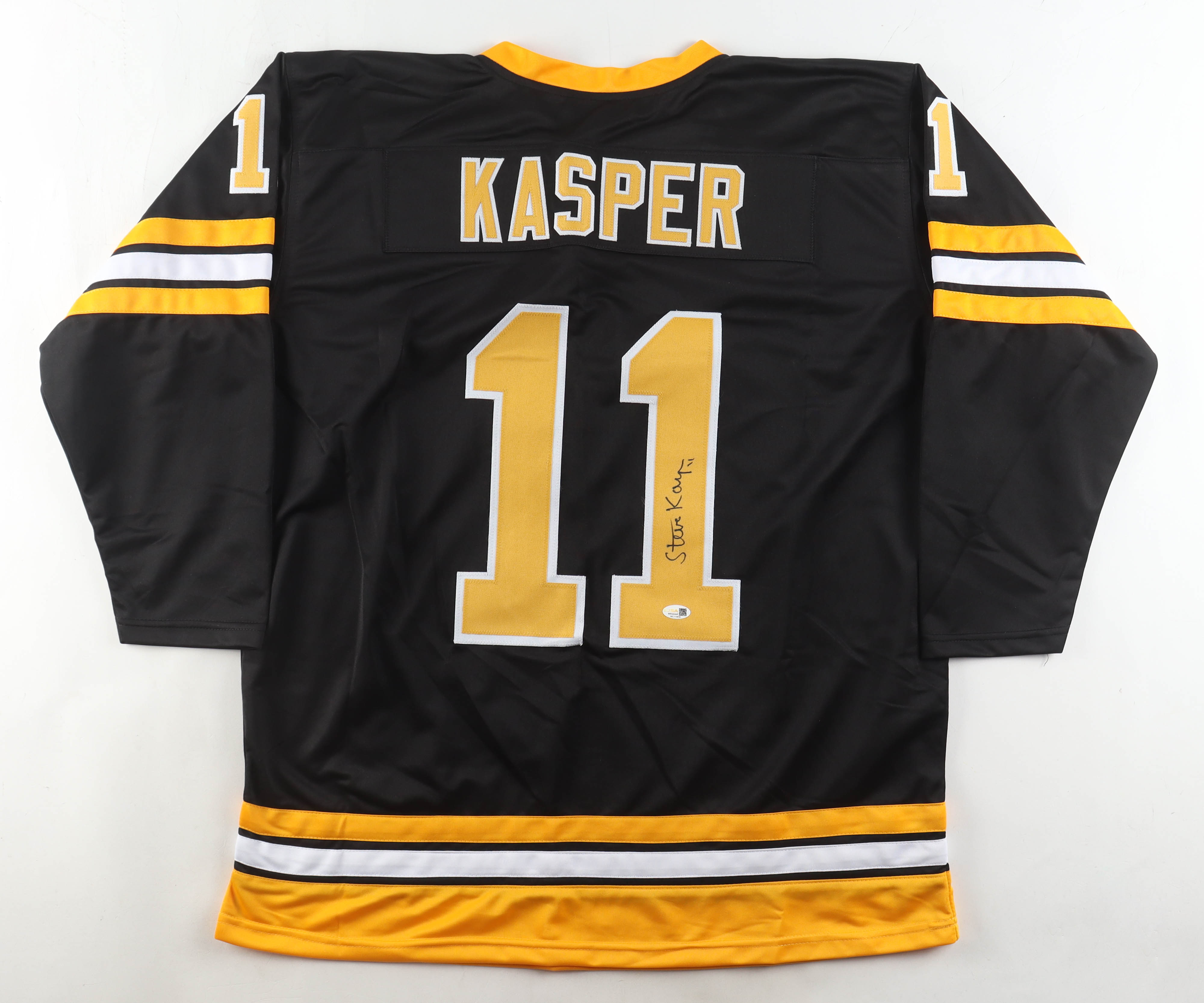 Steve Kasper Signed Jersey (JSA) at PristineAuction.com Steve Kasper Signed Jersey (JSA) at PristineAuction.com