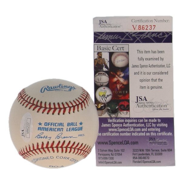 Sparky Anderson Signed OAL Baseball (JSA) at PristineAuction.com Sparky Anderson Signed OAL Baseball (JSA) at PristineAuction.com