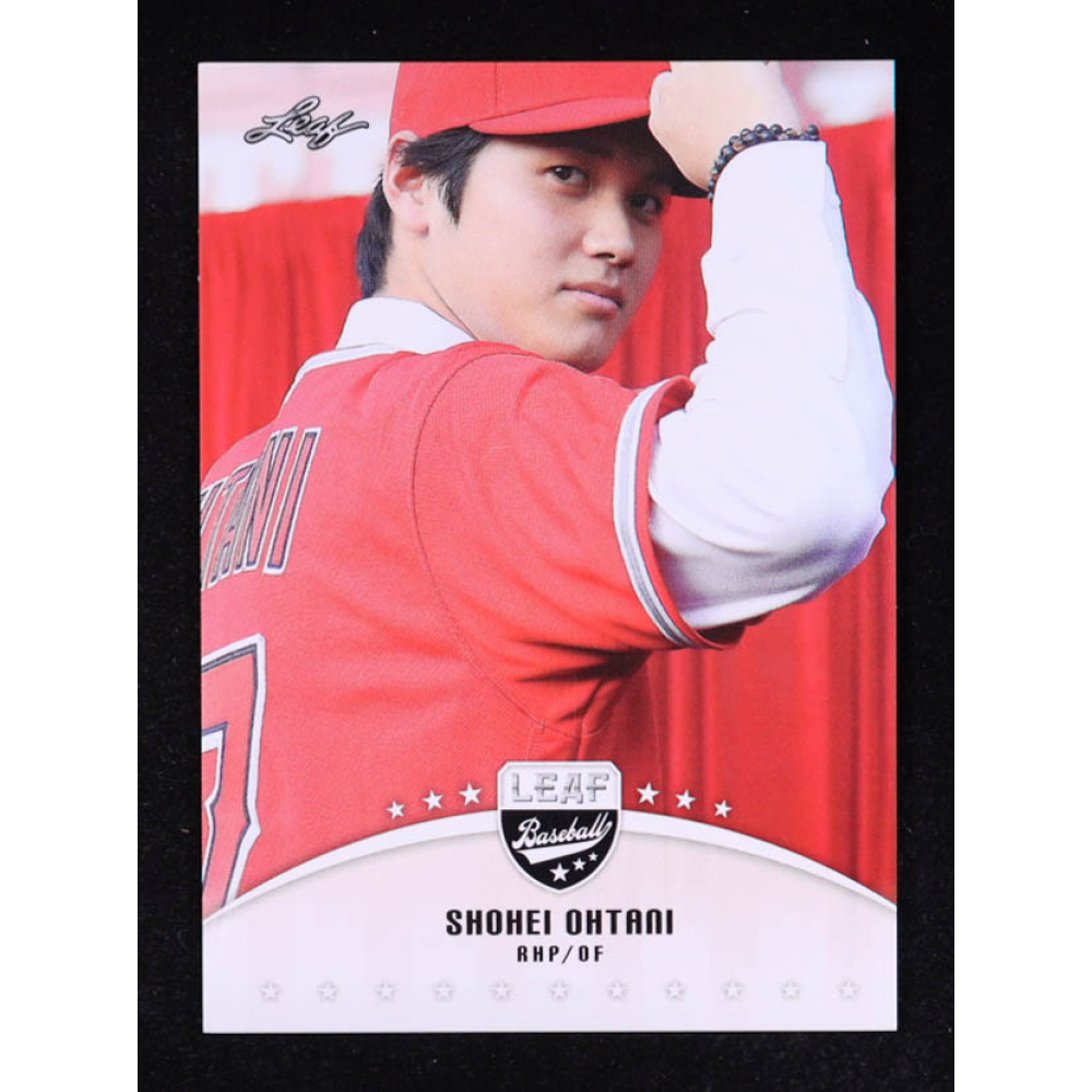 Shohei Ohtani 2018 Leaf Ohtani Baseball #LB01 RC at PristineAuction.com