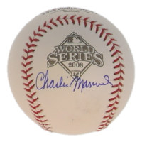 Charlie Manuel Signed 2008 World Series Baseball (PSA) at PristineAuction.com