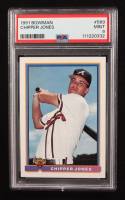 Chipper Jones 1991 Bowman #569 RC (PSA 9) at PristineAuction.com
