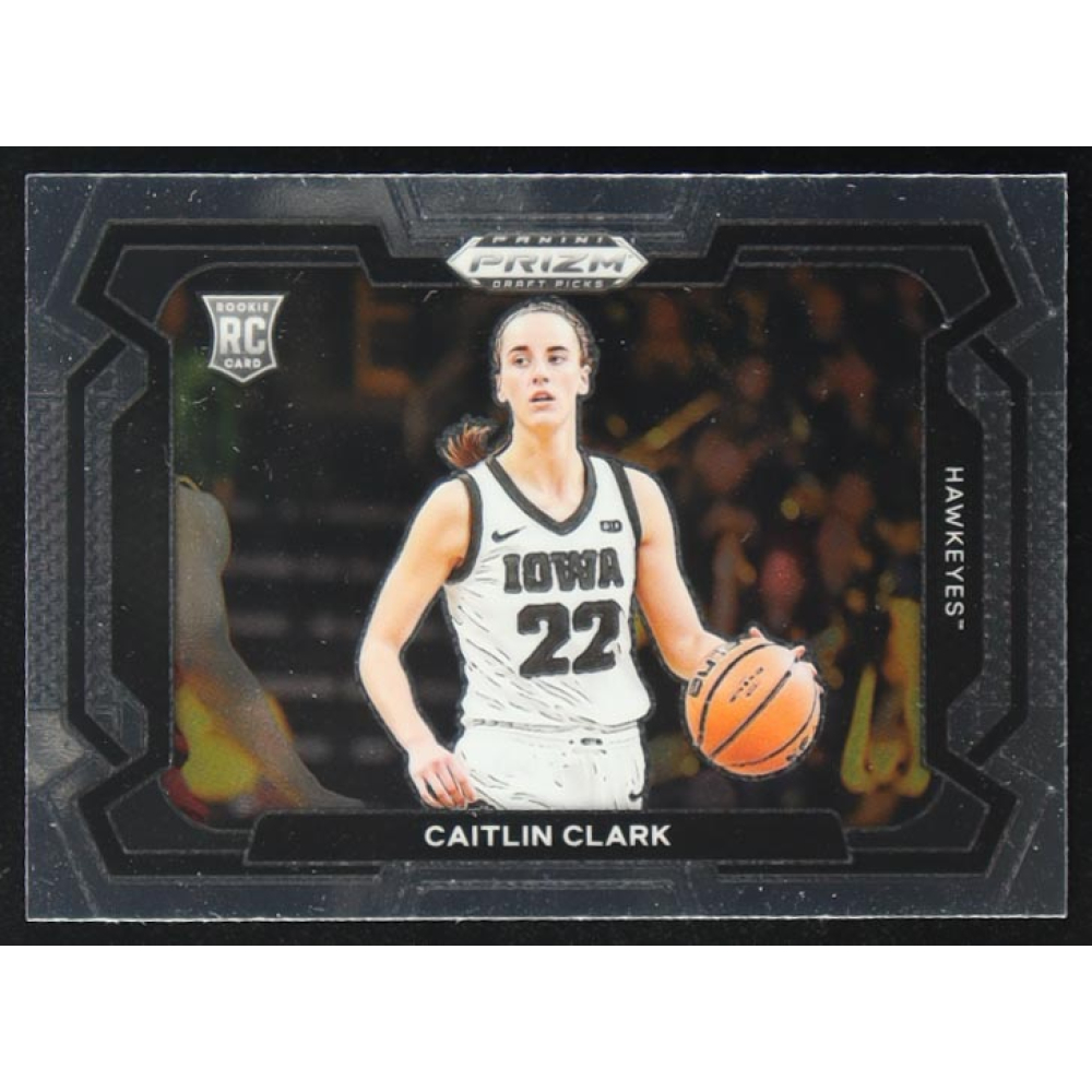 Caitlin Clark 2024-25 Panini Prizm Draft Picks Variation #57 RC at PristineAuction.com Caitlin Clark 2024-25 Panini Prizm Draft Picks Variation #57 RC at PristineAuction.com