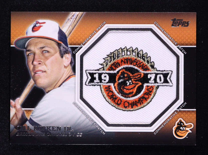 Cal Ripken Jr. 2013 Topps Manufactured Commemorative Patch #CP26 at PristineAuction.com Cal Ripken Jr. 2013 Topps Manufactured Commemorative Patch #CP26 at PristineAuction.com