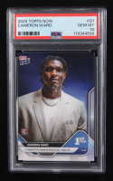 Cameron Ward 2025 Topps Now #D1 RC (PSA 10) at PristineAuction.com