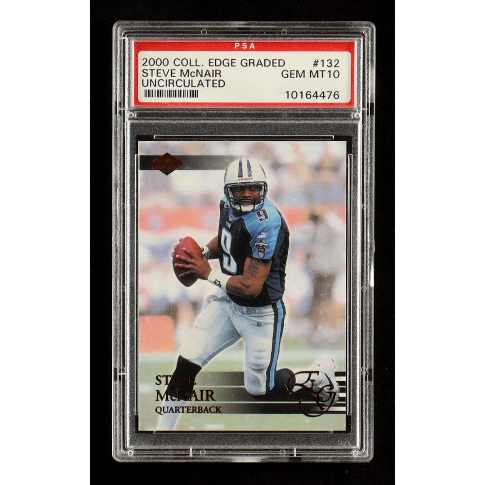 Steve McNair 2000 Collector's Edge EG Uncirculated #132 (PSA 10) at PristineAuction.com