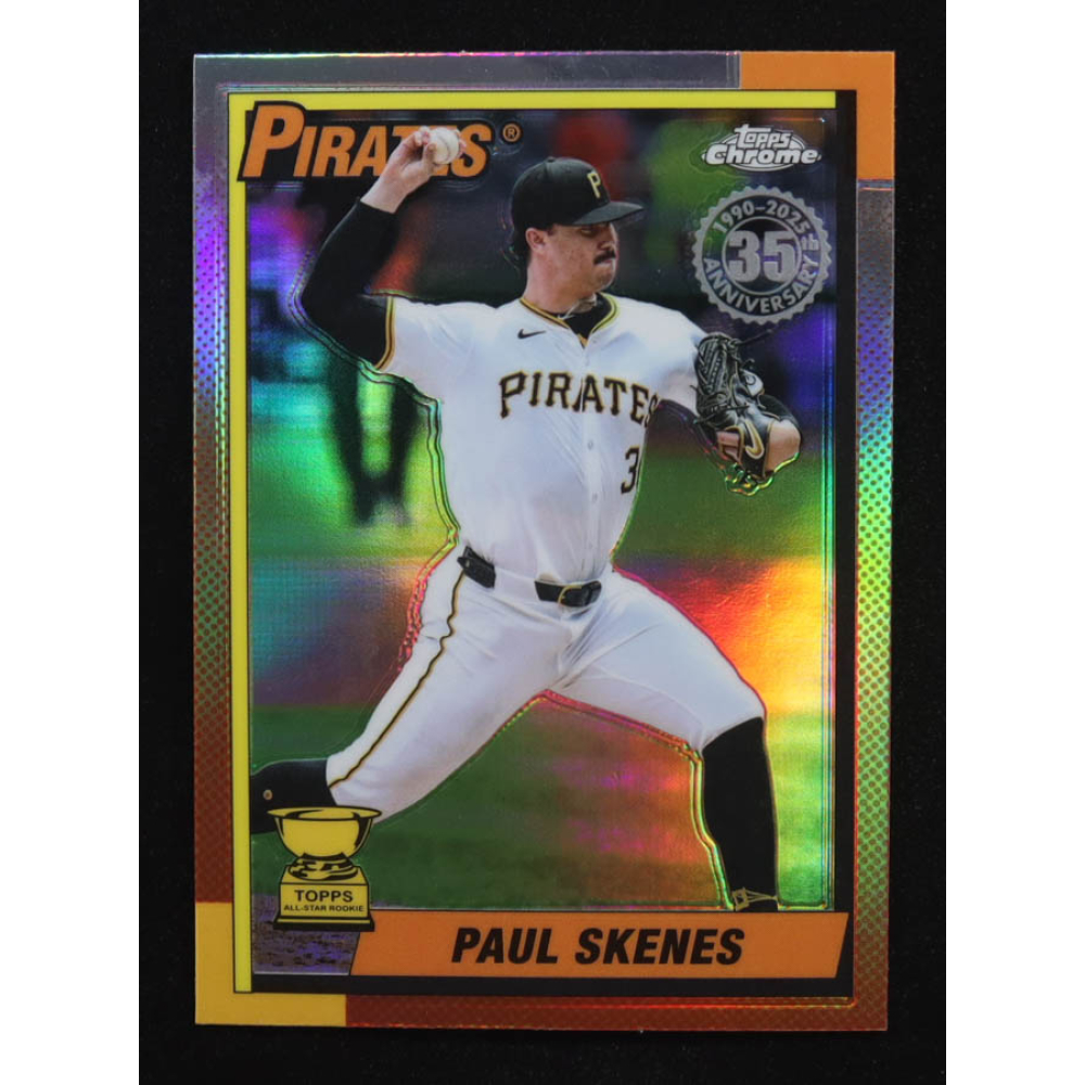 Paul Skenes 2025 Topps Chrome '90 Topps #90CB13 at PristineAuction.com