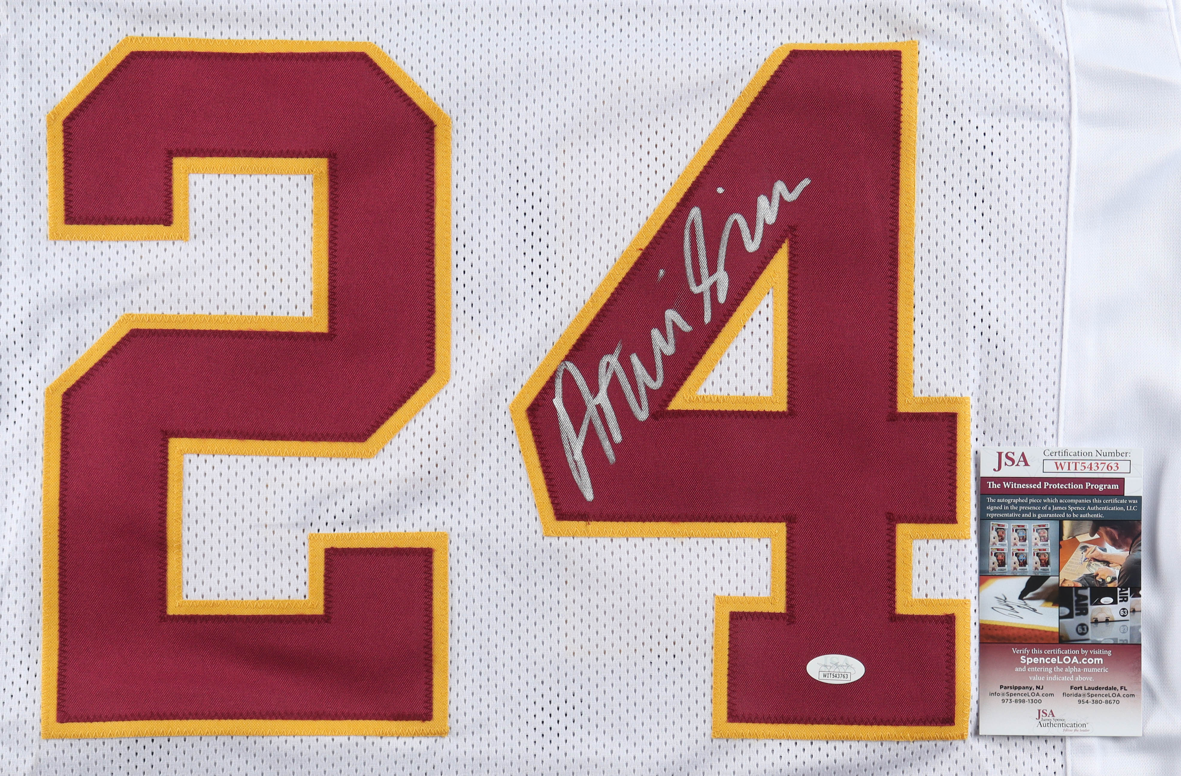 Antonio Gibson Signed Jersey (JSA) at PristineAuction.com Antonio Gibson Signed Jersey (JSA) at PristineAuction.com
