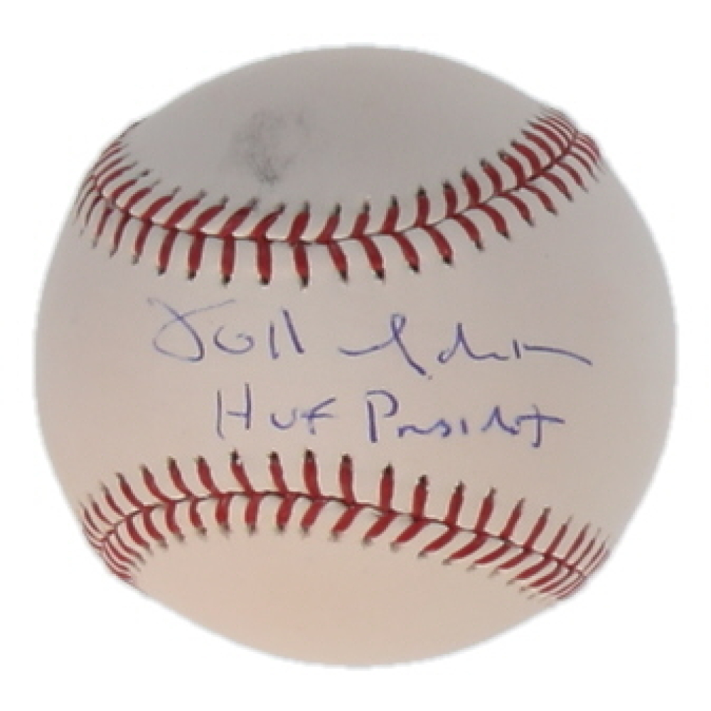 Jeff Idelson Signed Signed OML Baseball Inscribed "HoF President" (JSA) at PristineAuction.com