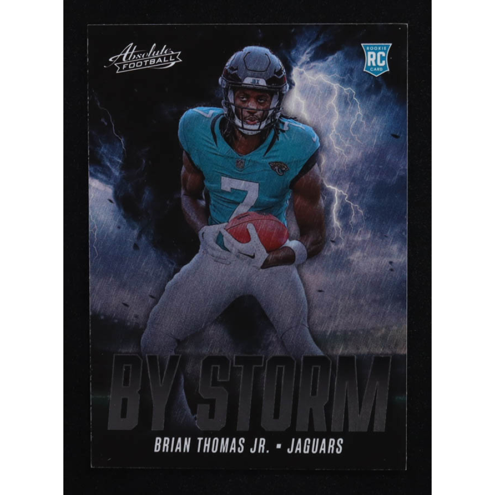 Brian Thomas Jr. 2024 Absolute By Storm #12 RC at PristineAuction.com