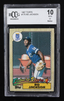 Bo Jackson 1987 Topps Future Stars #170 RC (BCCG 10) at PristineAuction.com