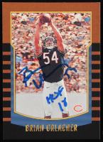 Brian Urlacher Signed 2000 Bowman #178 RC Reprint Inscribed "HOF 18" (Beckett) at PristineAuction.com