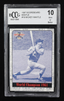 Mickey Mantle 1997 Scoreboard #18 (BCCG 10) at PristineAuction.com