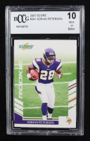 Adrian Peterson 2007 Score #341 RC (BCCG 10) at PristineAuction.com