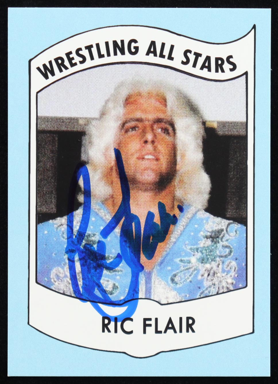 Ric Flair Signed Trading Card (Beckett) at PristineAuction.com Ric Flair Signed Trading Card (Beckett) at PristineAuction.com