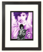 "Prince" Custom Framed Lithograph Print Display Signed by Anthony Douglas (Douglas) at PristineAuction.com