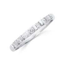 0.25 CTW Natural Diamond Designer Ring Mounted In 10K White Gold H-I, I1-I2 NEW | Estimated Retail Value: $3,480 (IGI) at PristineAuction.com
