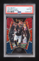 Ja'Marr Chase 2021 Select Prizm Tri Color #147 RC #098/199 (PSA 10) at PristineAuction.com