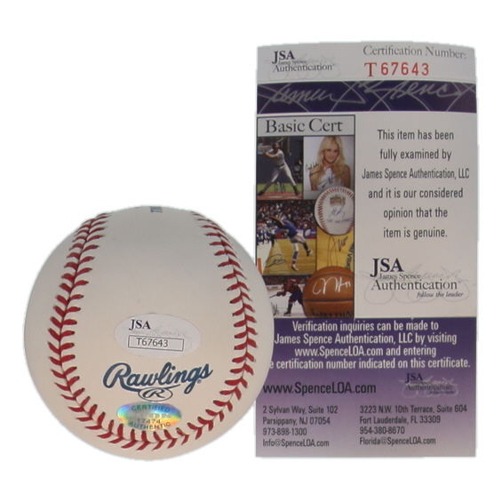 Jack Morris Signed OML Hall of Fame Logo Baseball (JSA) at PristineAuction.com Jack Morris Signed OML Hall of Fame Logo Baseball (JSA) at PristineAuction.com