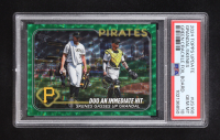 Yasmani Grandal / Paul Skenes RC 2024 Topps Update Green Crackle Foil #US160 #462/499 (PSA 10) at PristineAuction.com