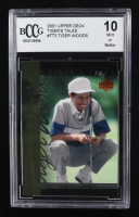 Tiger Woods 2001 Upper Deck Tiger's Tales #TT3 RC (BCCG 10) at PristineAuction.com