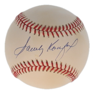 Sandy Koufax Signed Signed ONL Baseball (JSA) at PristineAuction.com Sandy Koufax Signed Signed ONL Baseball (JSA) at PristineAuction.com