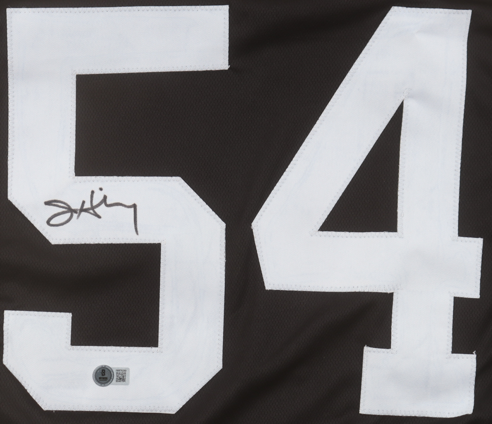 Jay Hilgenberg Signed Jersey (Beckett) at PristineAuction.com Jay Hilgenberg Signed Jersey (Beckett) at PristineAuction.com