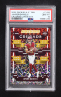 Jayden Daniels 2024 Rookies and Stars Crusade Longevity #27 RC (PSA 10) at PristineAuction.com