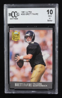 Brett Favre 1991 Ultra Draft Picks #283 RC (BCCG 10) at PristineAuction.com