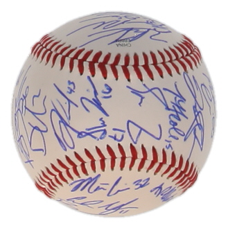 2018 Collegiate USA Baseball Team | NCAA Baseball Signed by (35) with Spencer Torkelson, Bryson Stott, Adley Rutschman (JSA) at PristineAuction.com 2018 Collegiate USA Baseball Team | NCAA Baseball Signed by (35) with Spencer Torkelson, Bryson Stott, Adley Rutschman (JSA) at PristineAuction.com