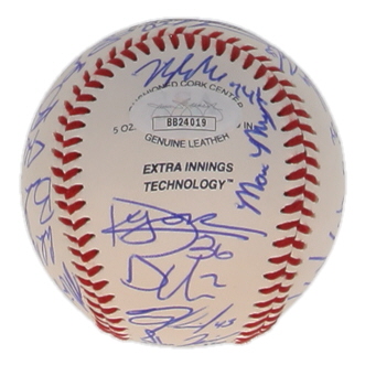 2018 Collegiate USA Baseball Team | NCAA Baseball Signed by (35) with Spencer Torkelson, Bryson Stott, Adley Rutschman (JSA) at PristineAuction.com 2018 Collegiate USA Baseball Team | NCAA Baseball Signed by (35) with Spencer Torkelson, Bryson Stott, Adley Rutschman (JSA) at PristineAuction.com