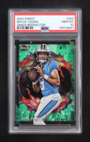 Bryce Young 2024 Finest Green Refractors #203 #22/25 (PSA 10) at PristineAuction.com
