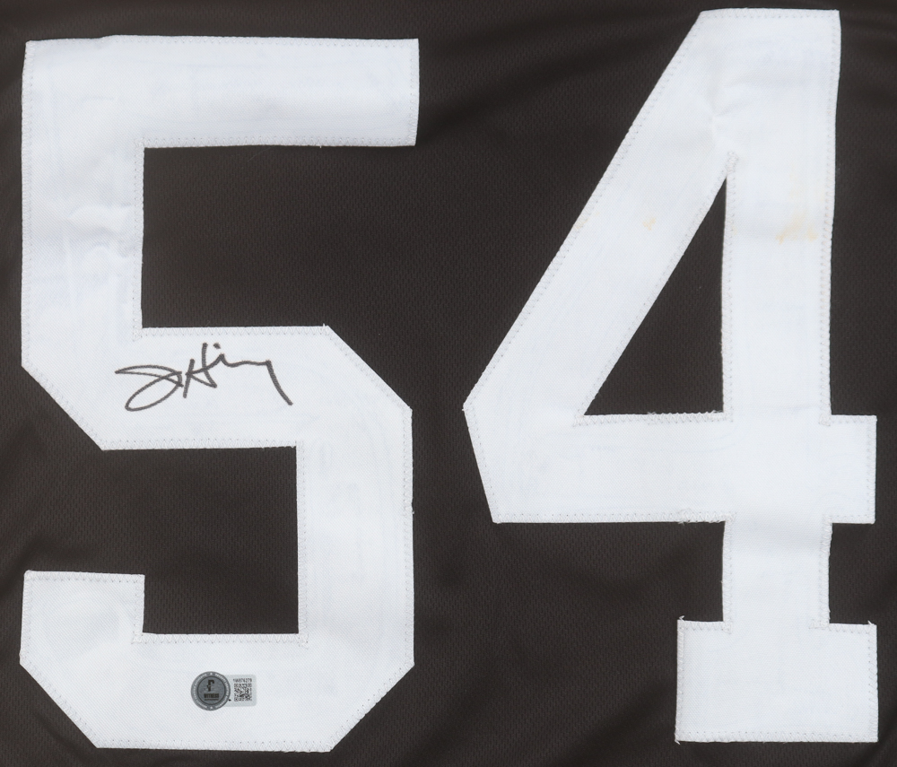 Jay Hilgenberg Signed Jersey (Beckett) at PristineAuction.com Jay Hilgenberg Signed Jersey (Beckett) at PristineAuction.com