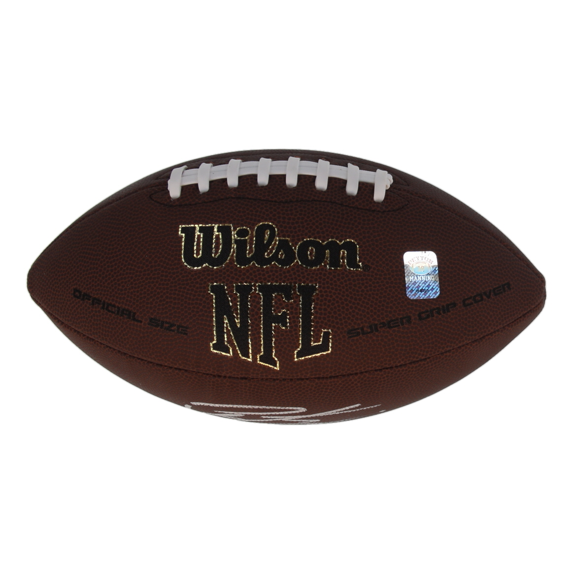 Peyton Manning Signed NFL Football (Manning) at PristineAuction.com Peyton Manning Signed NFL Football (Manning) at PristineAuction.com