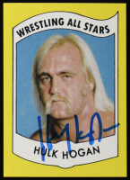 Hulk Hogan Signed Reprint Card (Beckett) at PristineAuction.com
