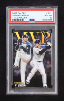 Shohei Ohtani 2017 Calbee Japan Title Holders #T01 RC (PSA 10) at PristineAuction.com